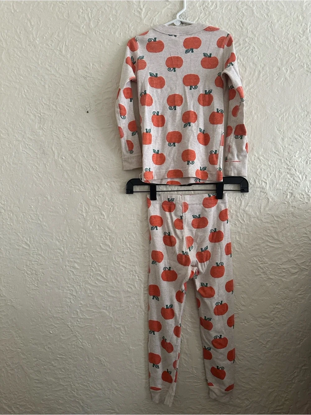 Hanna Andersson Jack O’ Lantern Kids Pajama Set Pumpkin Long Sleeve Pants Child